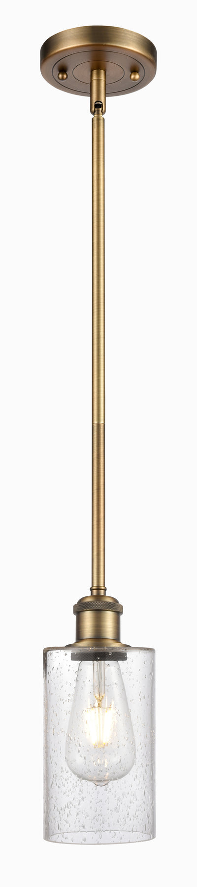 Ballston Mini Pendant Antique Brass Finish