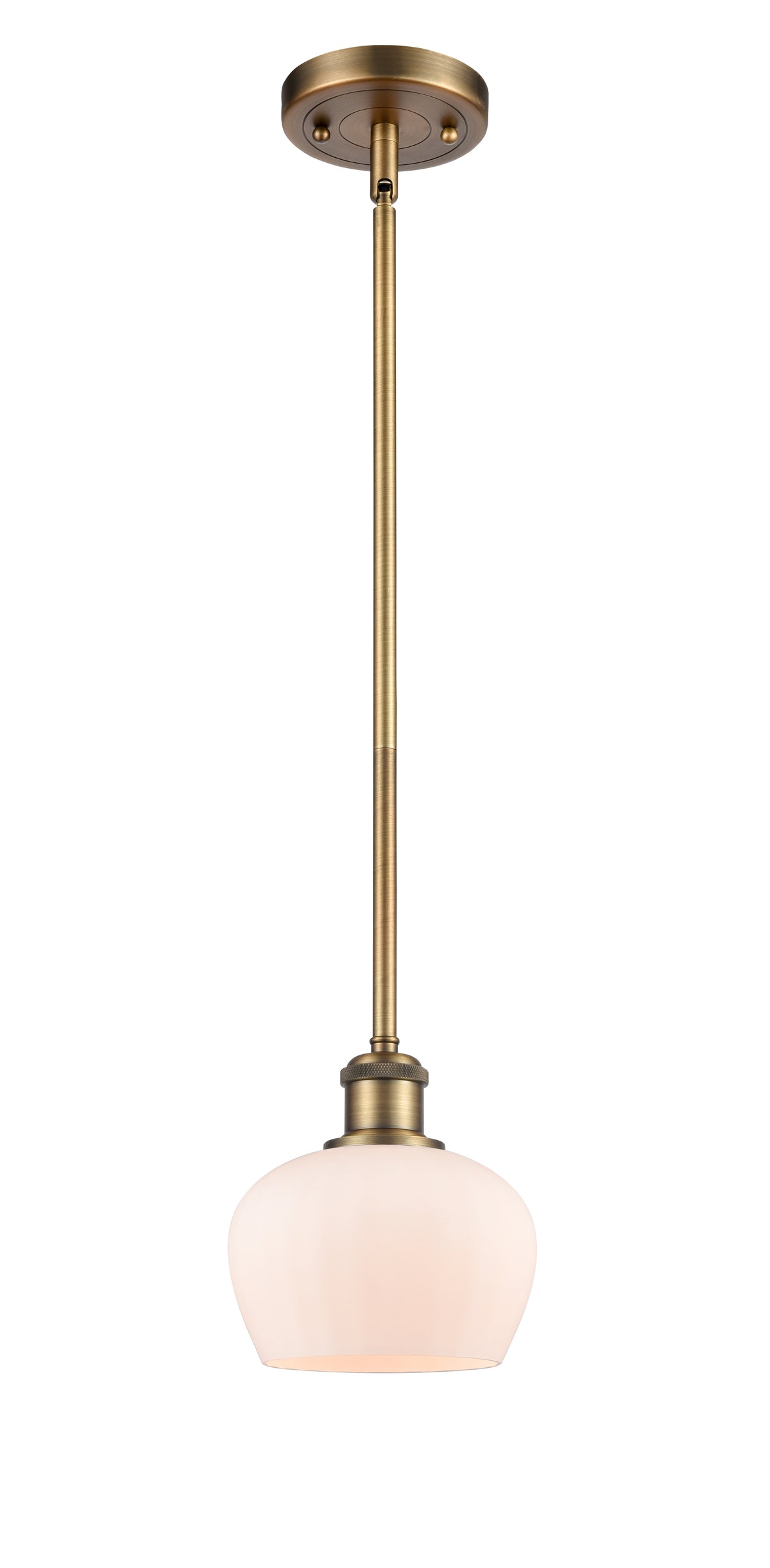 Ballston Mini Pendant Antique Brass Finish