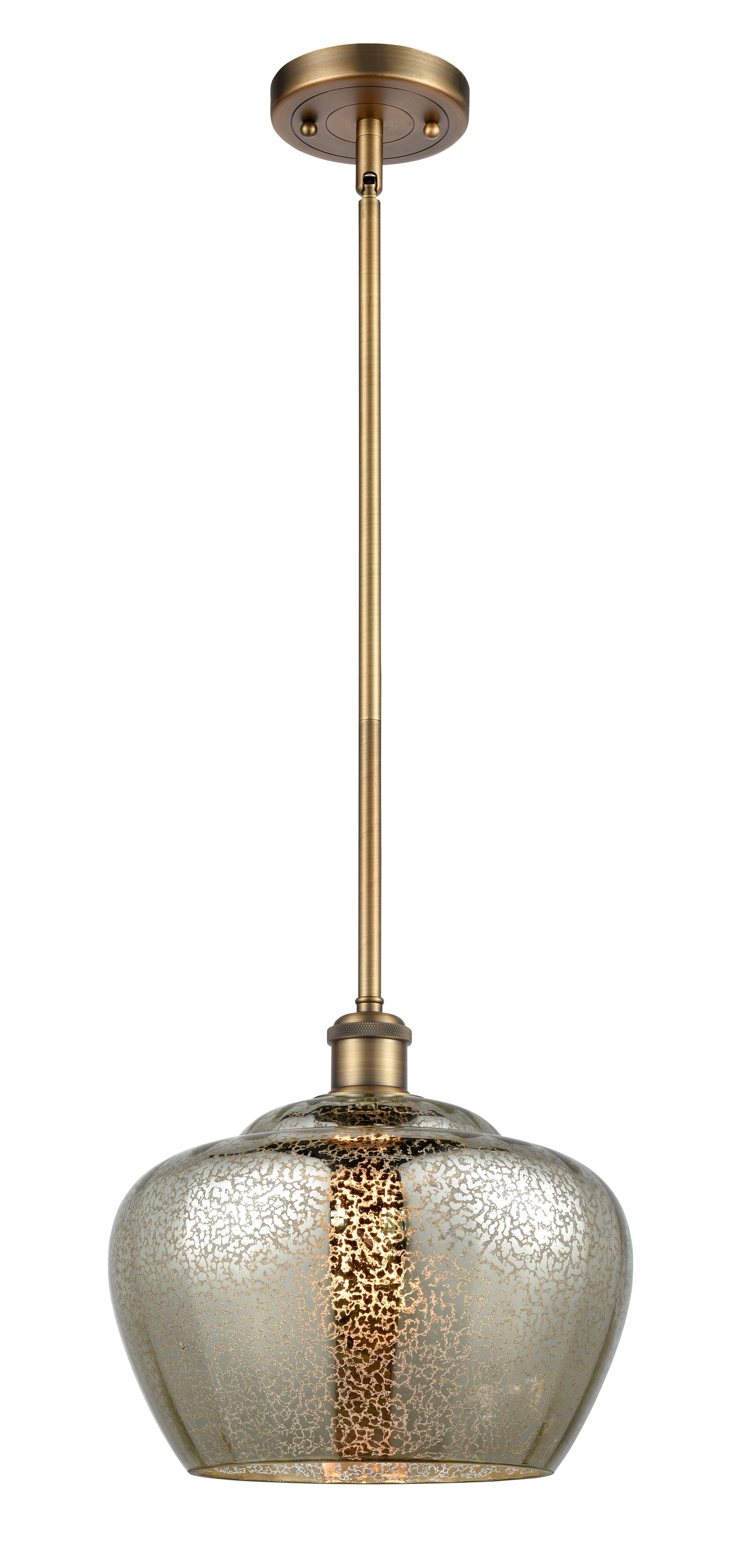 Ballston Mini Pendant Cast Brass 11 Inch