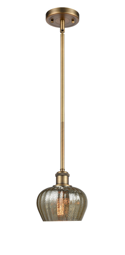 Ballston Mini Pendant Antique Brass Finish