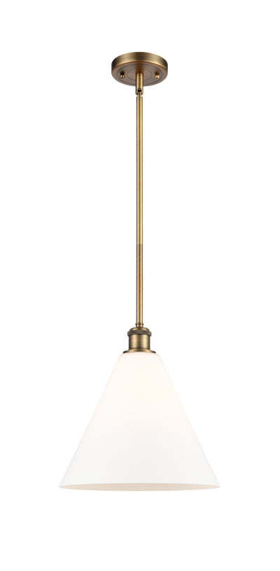 Ballston Mini Pendant Antique Brass Finish