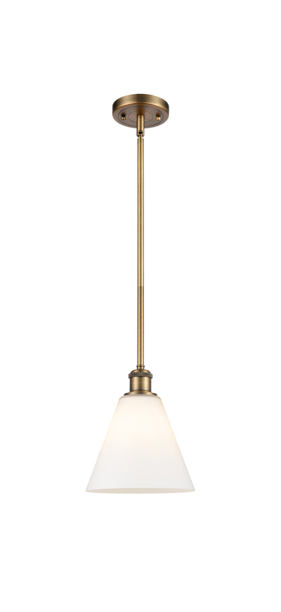 Ballston Mini Pendant Antique Brass Finish