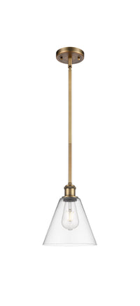 Ballston Mini Pendant Antique Brass 8 Inch
