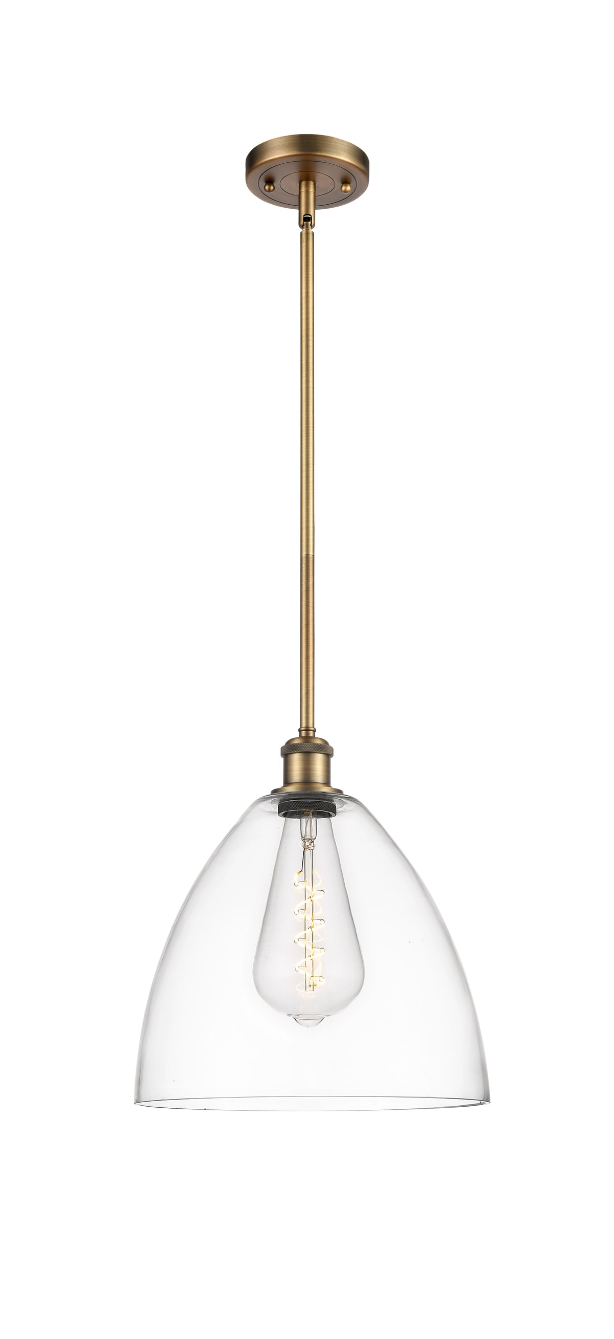 Ballston Mini Pendant Antique Brass