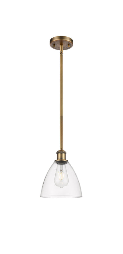 Ballston Mini Pendant Antique Brass Finish