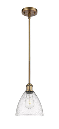 Ballston Mini Pendant Antique Brass Finish