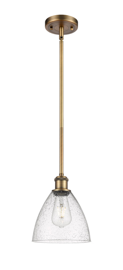Ballston Mini Pendant Antique Brass Finish