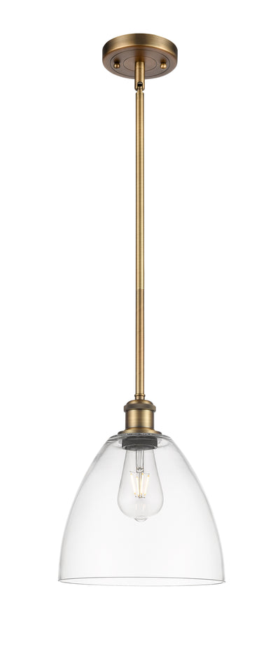 Ballston Mini Pendant Antique Brass Finish