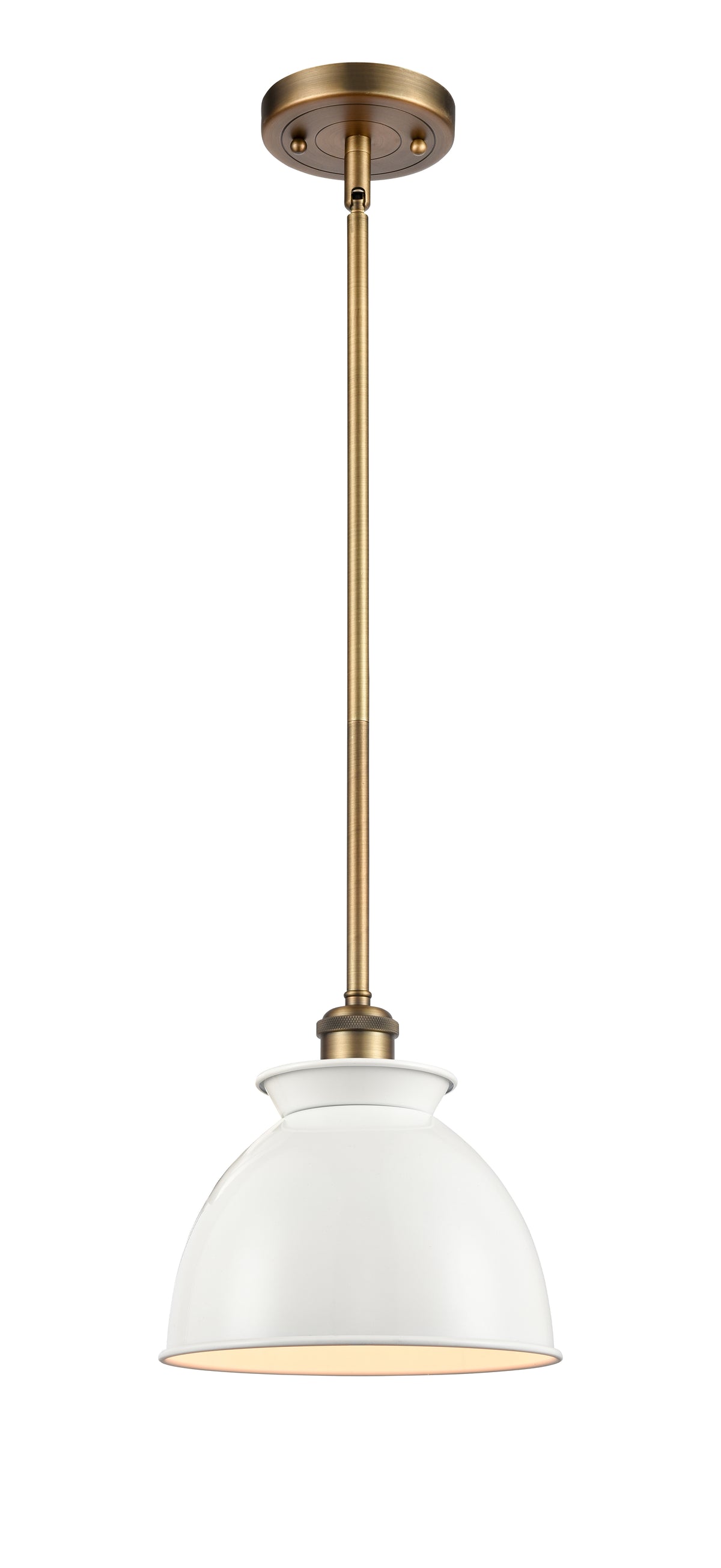 Ballston Mini Pendant Antique Brass 8.25