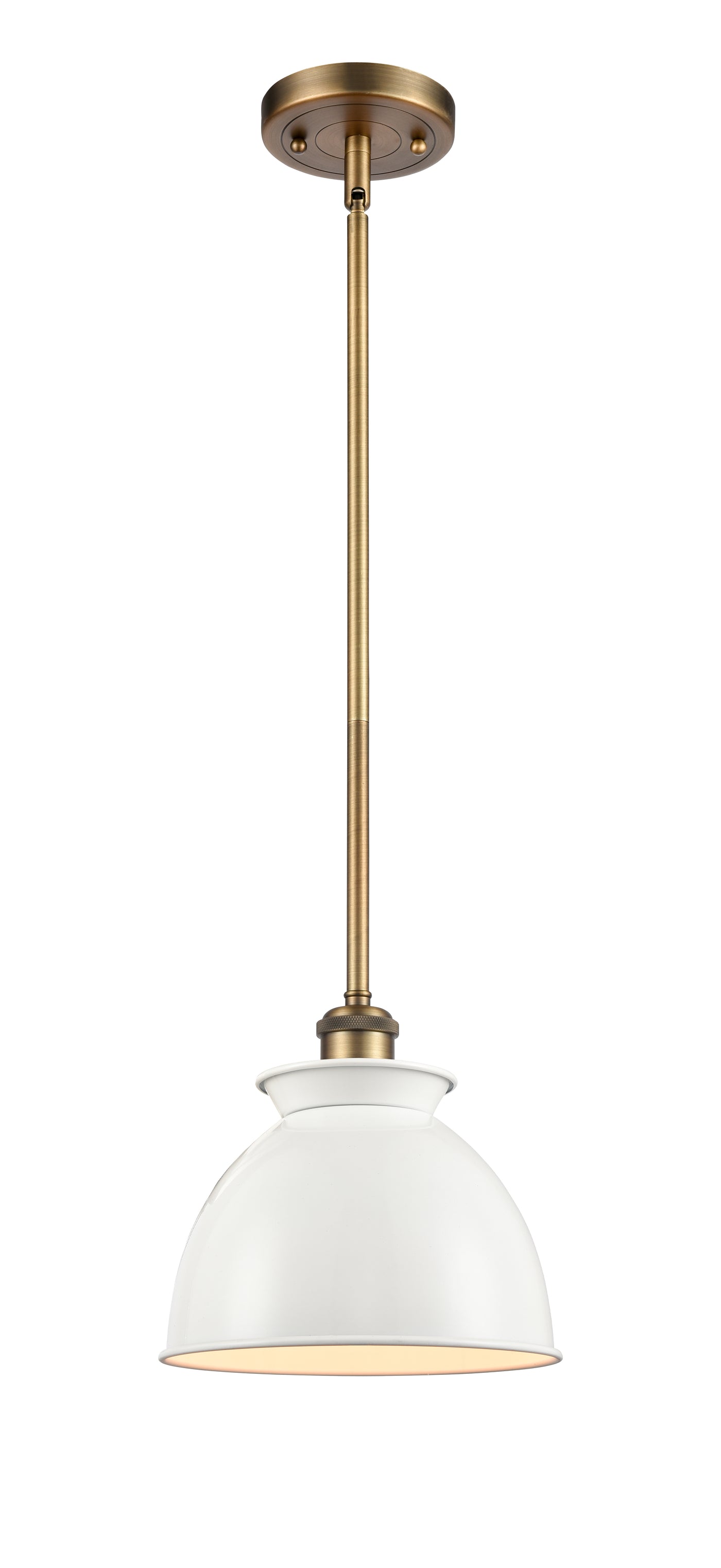 Ballston Mini Pendant Antique Brass Finish