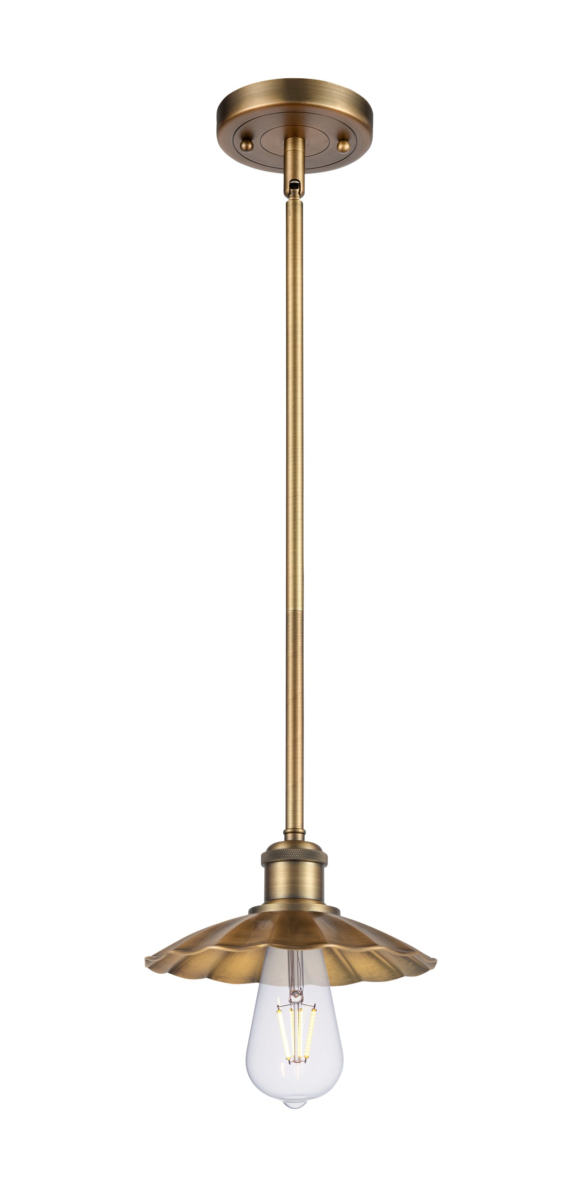 Ballston Mini Pendant Antique Copper Finish
