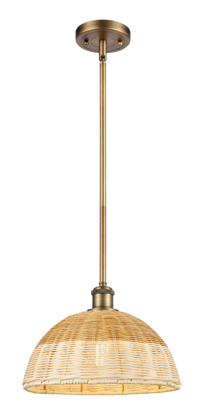 Ballston Mini Pendant Antique Brass Finish