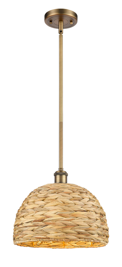 Ballston Mini Pendant Antique Brass Finish