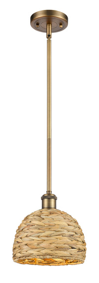 Ballston Mini Pendant Antique Brass Finish