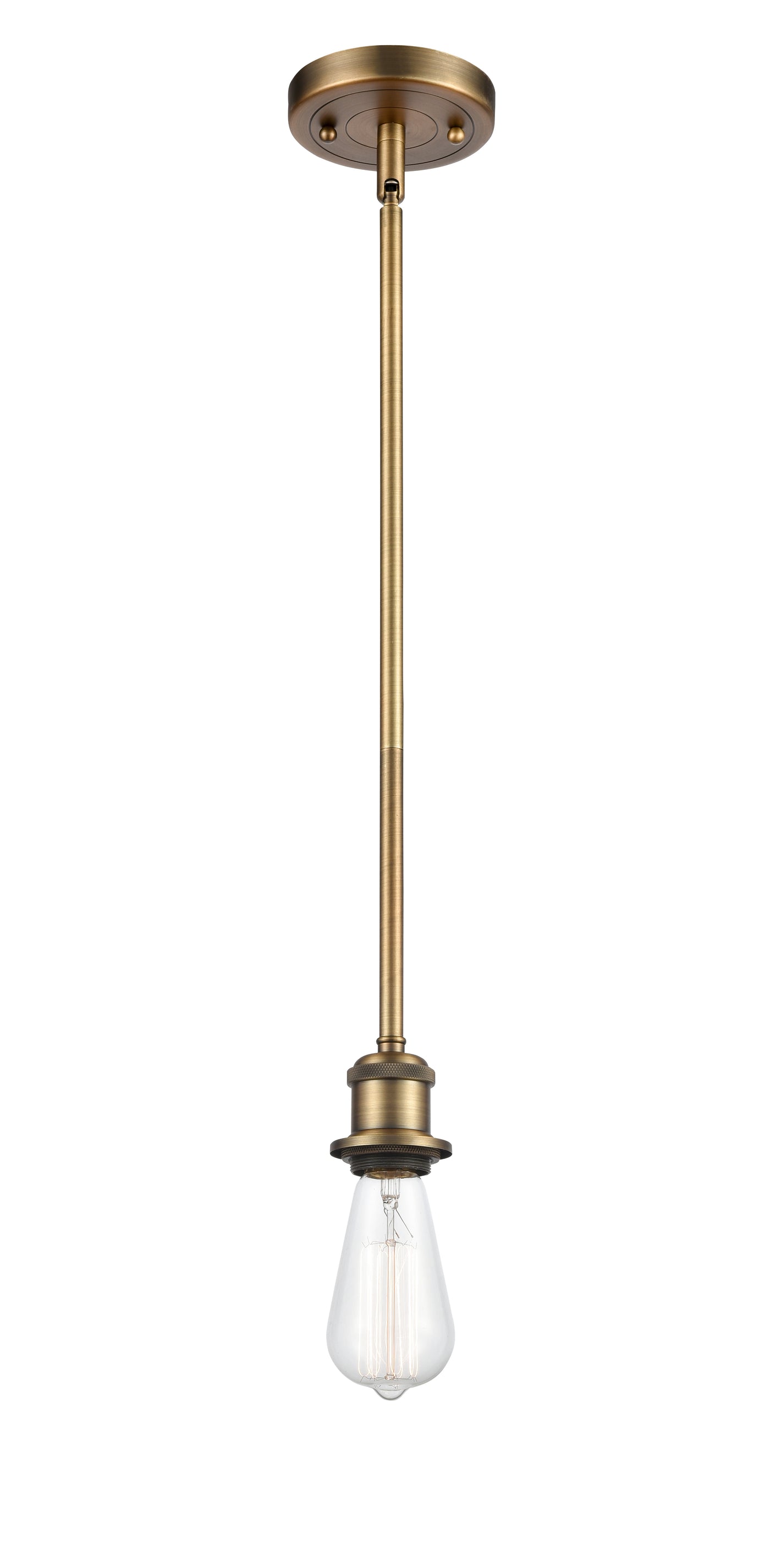 Ballston Mini Pendant Antique Brass Cast