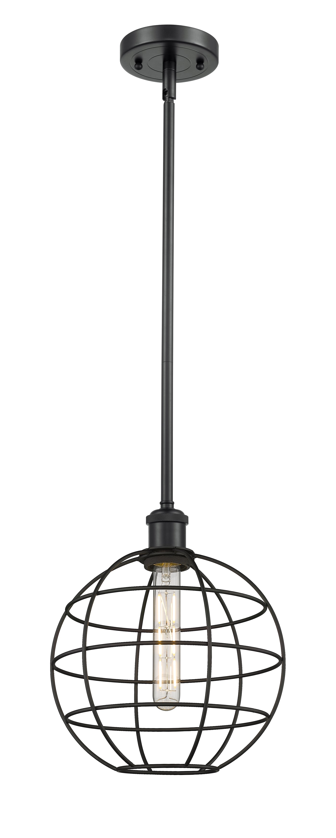 Ballston Mini Pendant Antique Brass 10 Inch