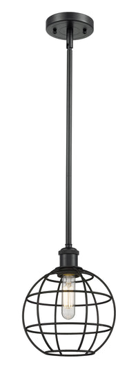 Ballston Mini Pendant Antique Brass 8 Inch