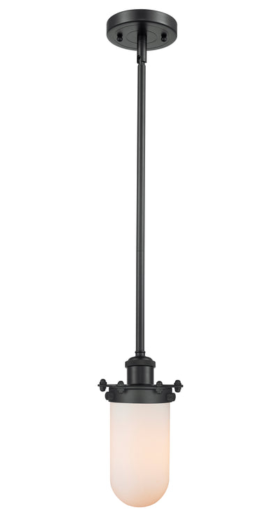 Austere Mini Pendant Matte Black Brass