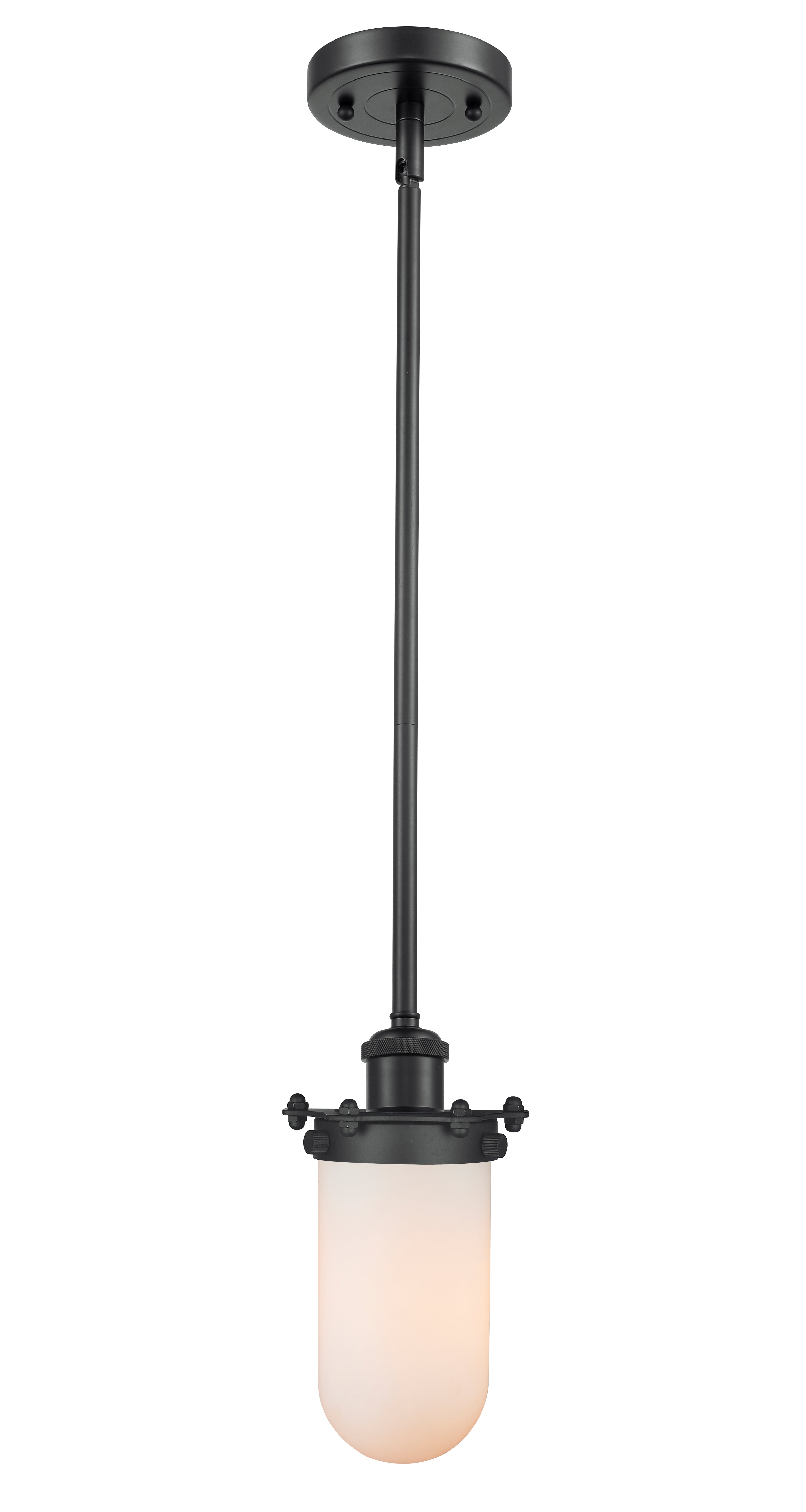 Austere Mini Pendant Matte Black Brass