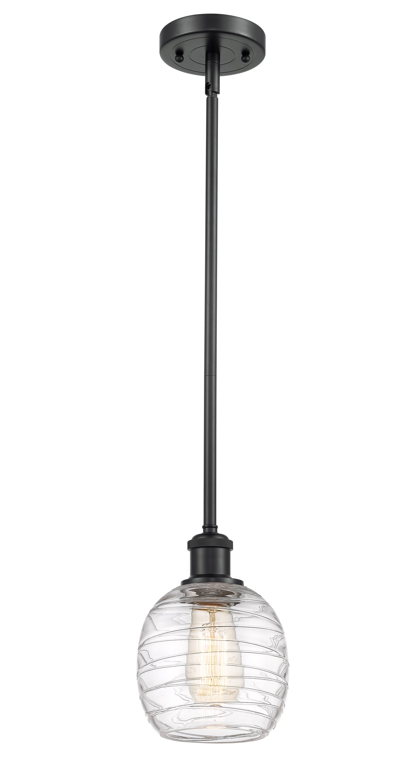Ballston Mini Pendant Antique Brass Finish