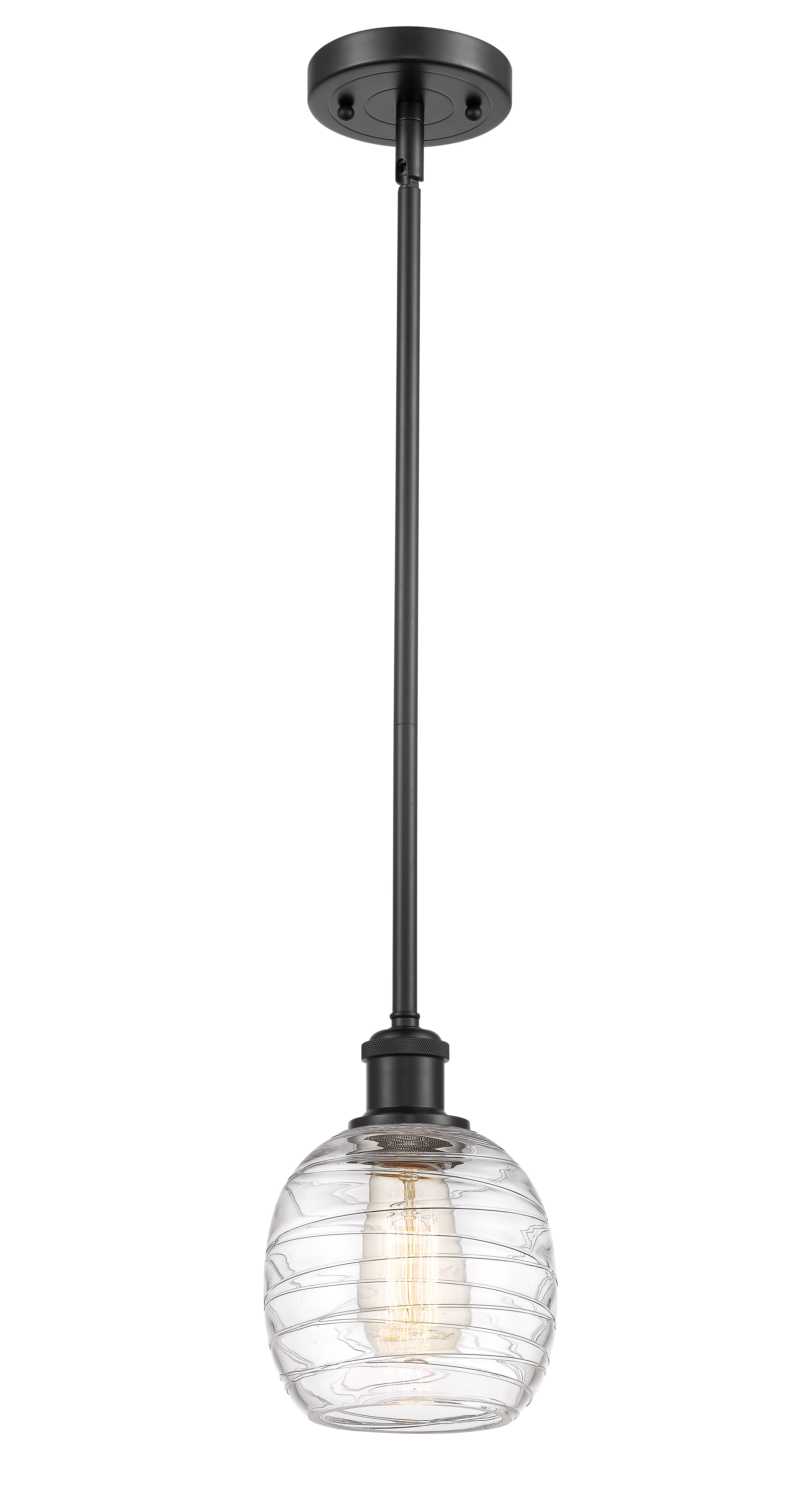 Ballston Mini Pendant Antique Brass Finish