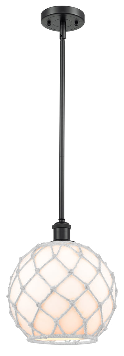 Ballston Mini Pendant Antique Brass Finish