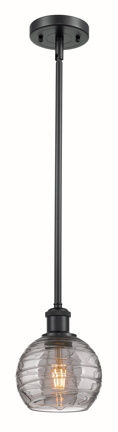 Ballston Mini Pendant Antique Brass Finish