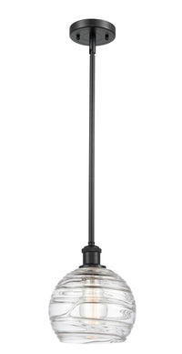 Ballston Mini Pendant Antique Brass 8 Inch