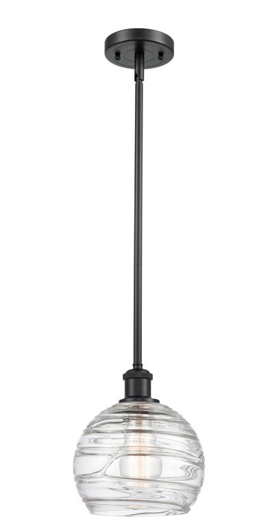 Ballston Mini Pendant Antique Brass 8 Inch
