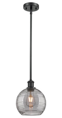 Ballston Mini Pendant Antique Brass 8 Inch