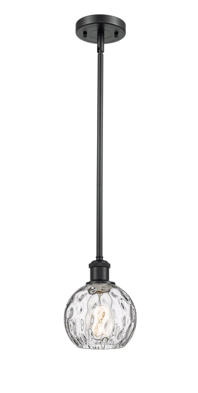 Ballston Mini Pendant Antique Brass Glass