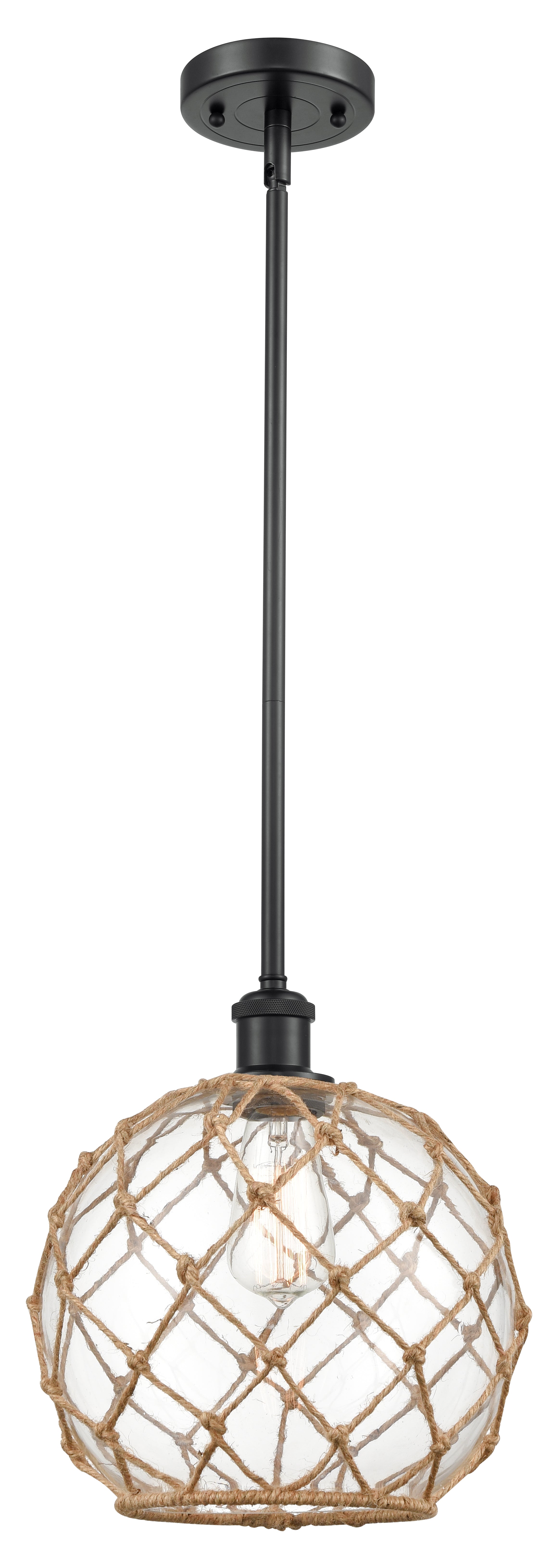 Ballston Mini Pendant Antique Brass Finish