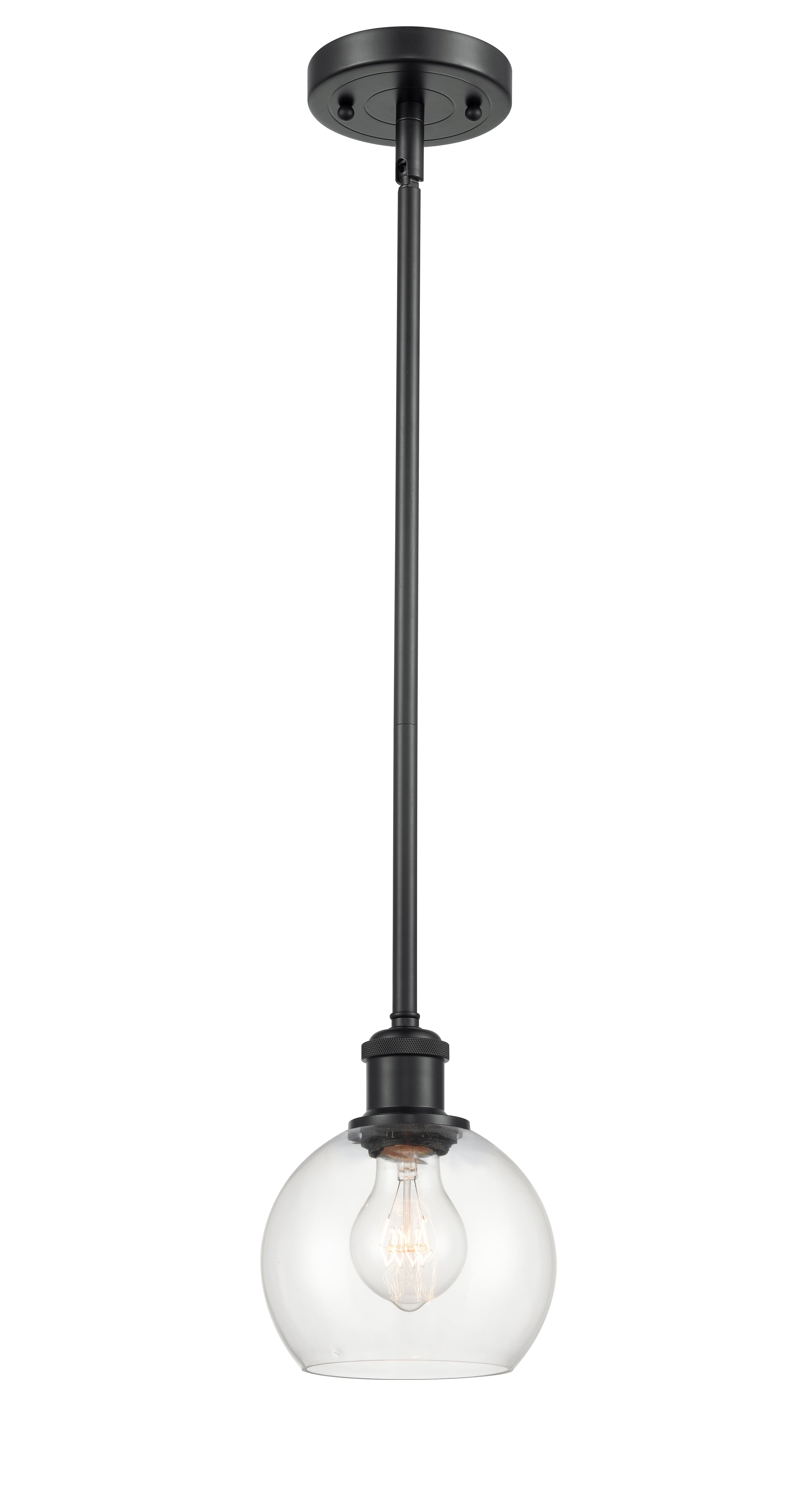 Ballston Mini Pendant Antique Brass Finish