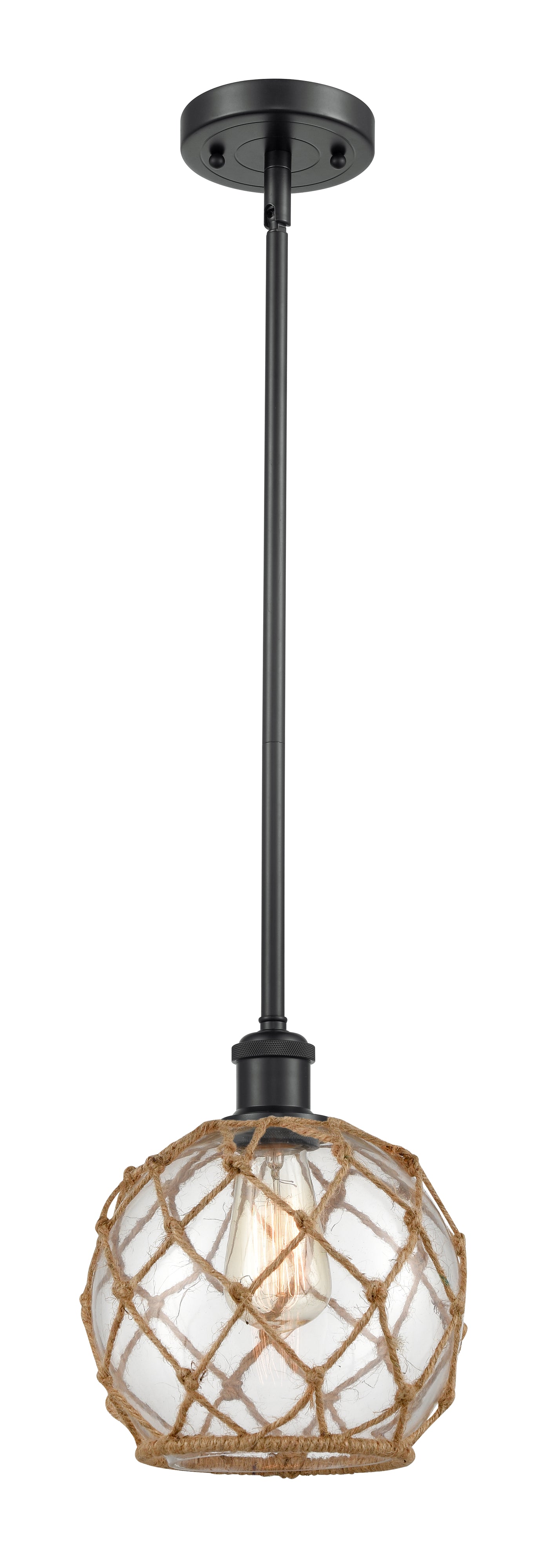 Ballston Mini Pendant Antique Brass Finish