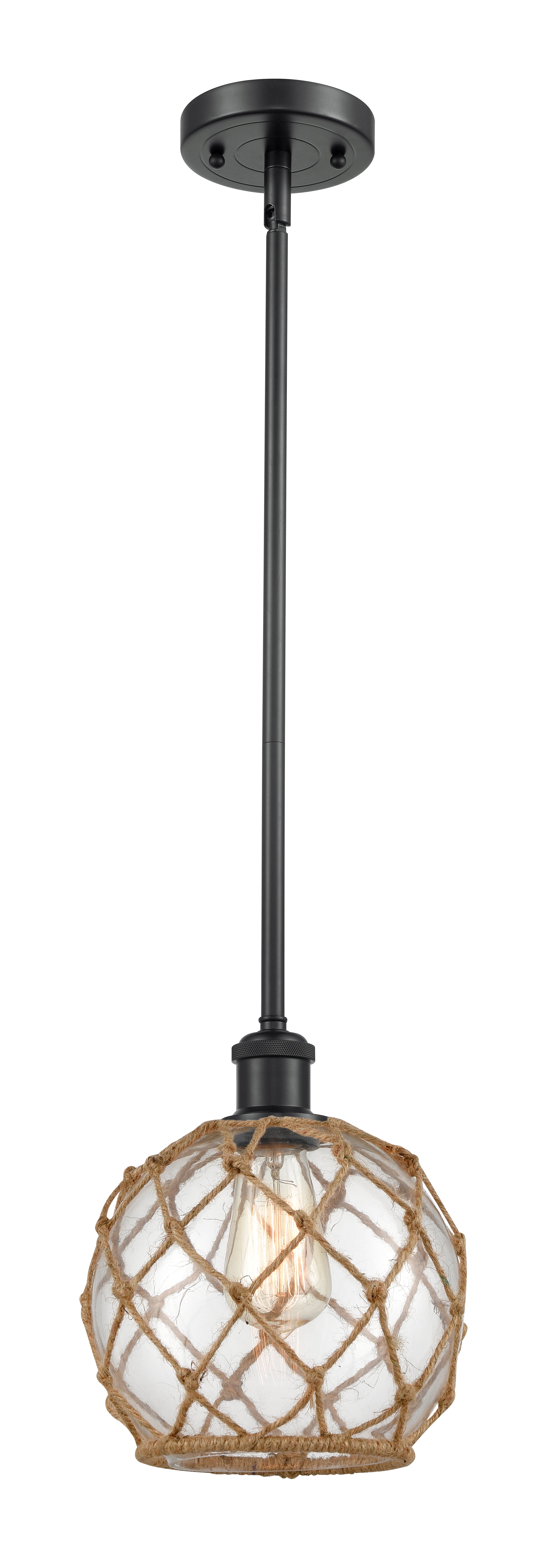 Ballston Mini Pendant Antique Brass Finish