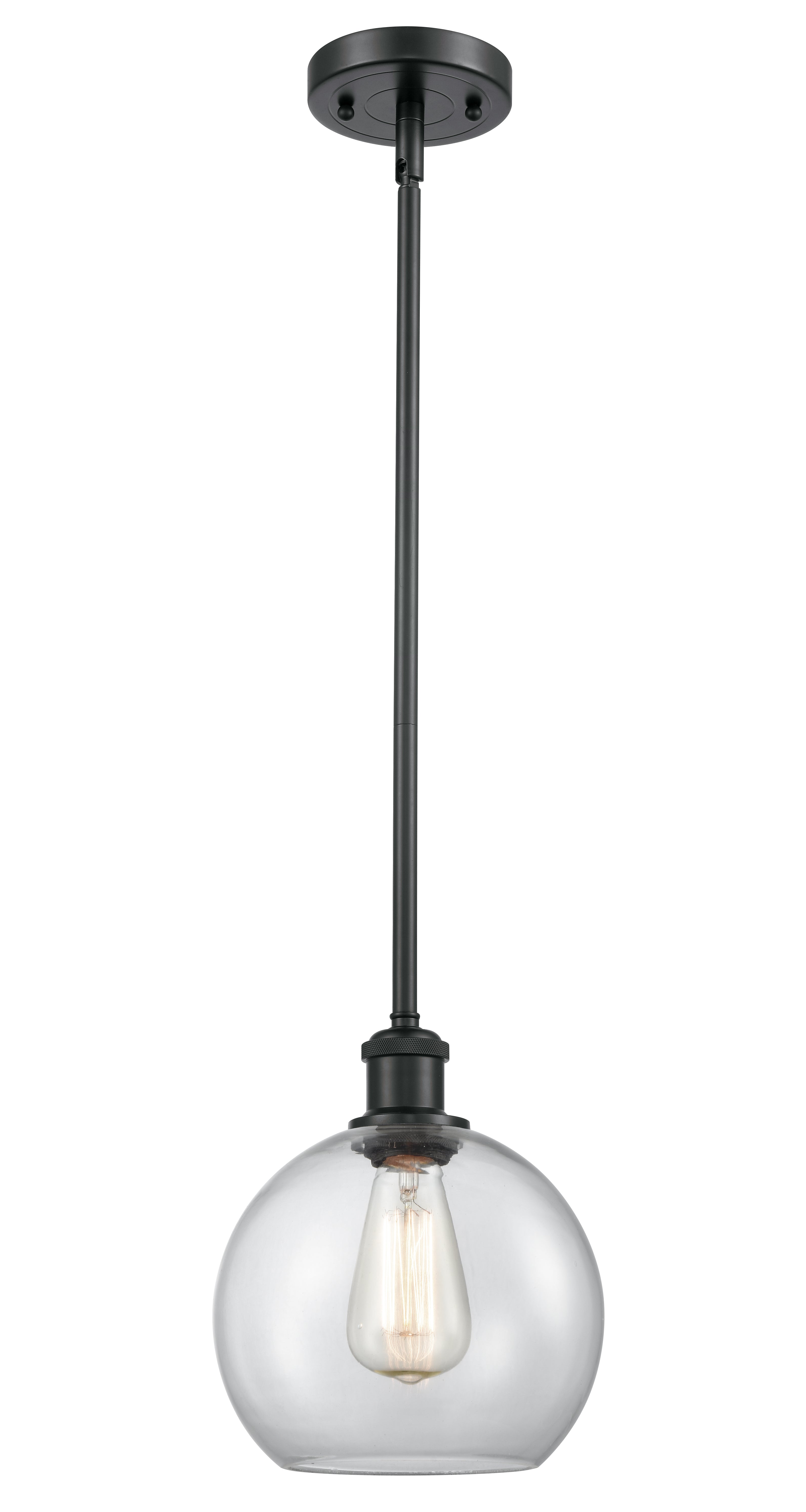 Ballston Mini Pendant Antique Brass Finish