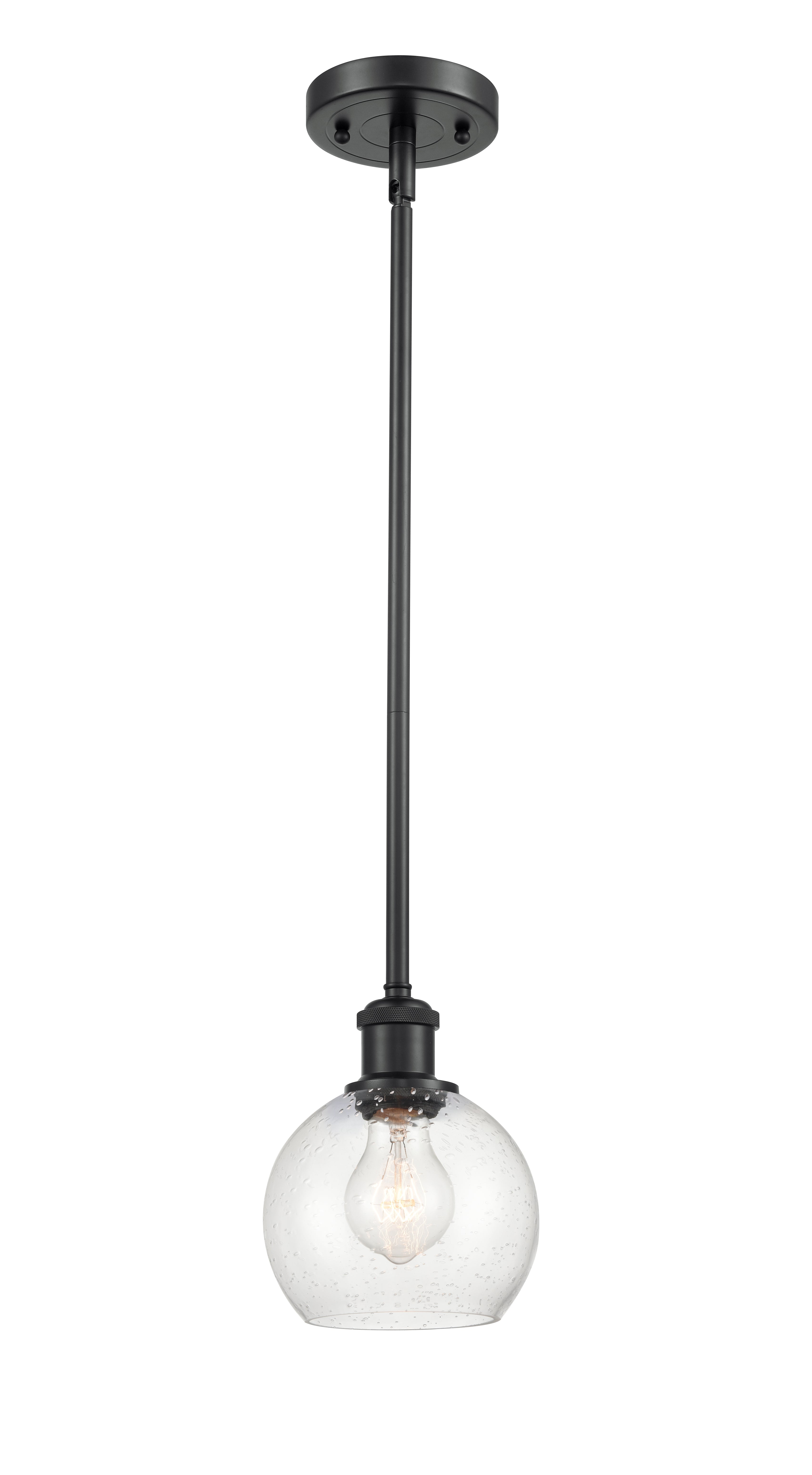 Ballston Mini Pendant Antique Brass Finish