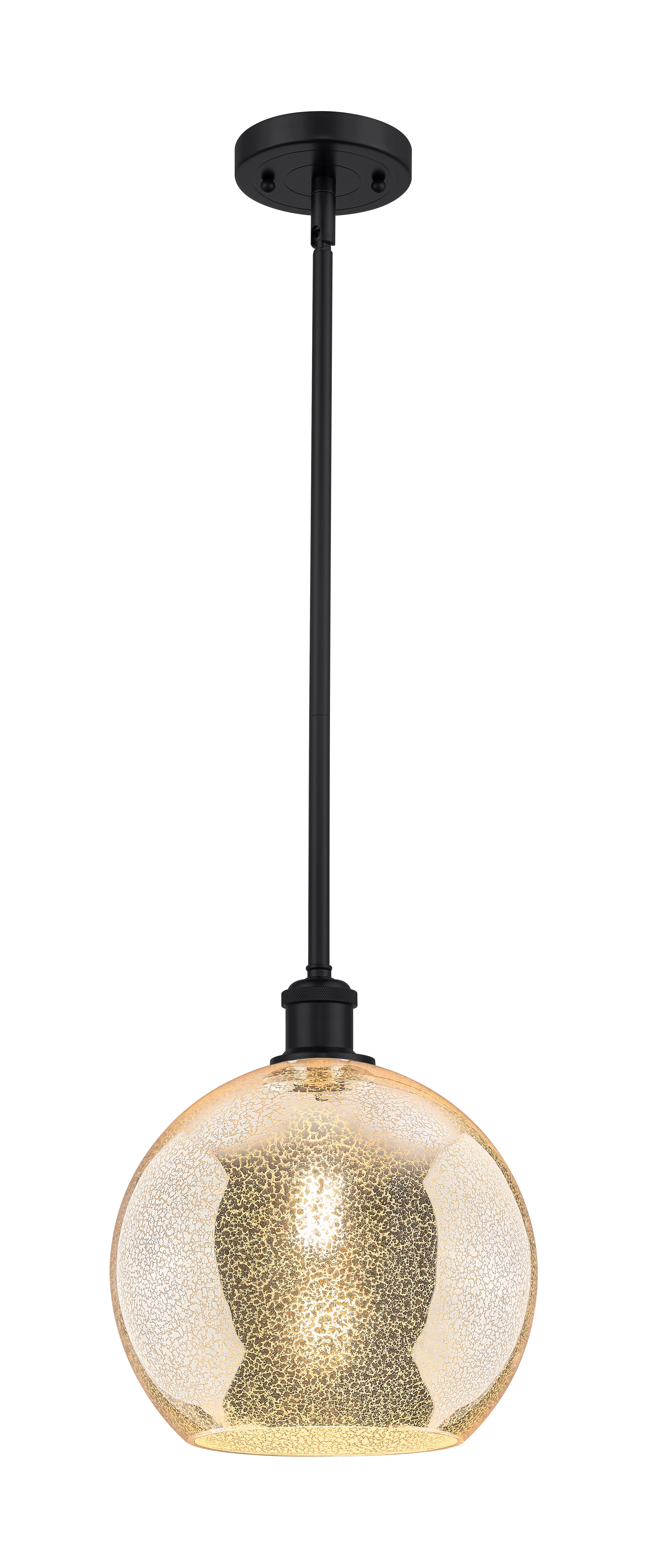 Ballston Mini Pendant Antique Brass Finish