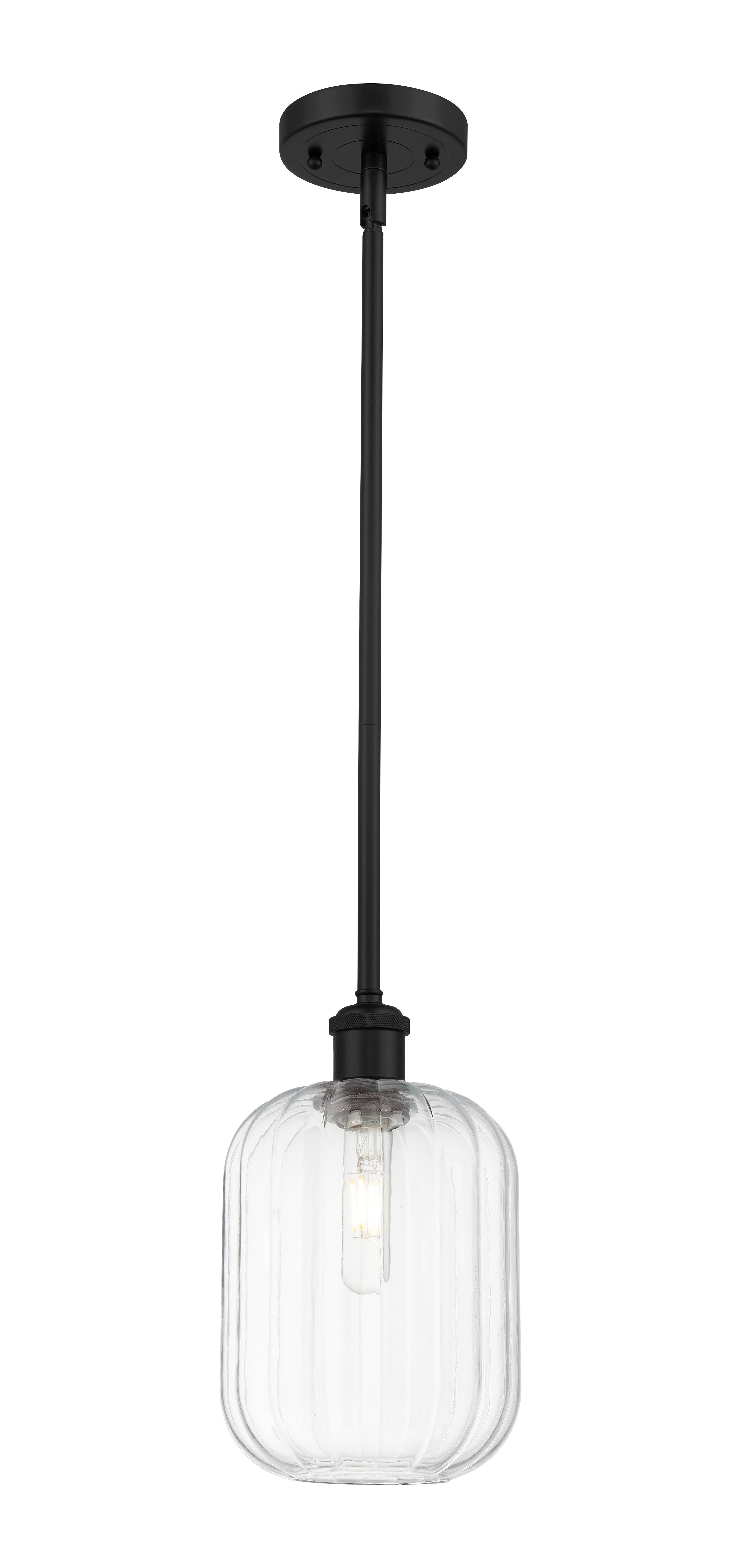 Ballston Mini Pendant Antique Brass Finish