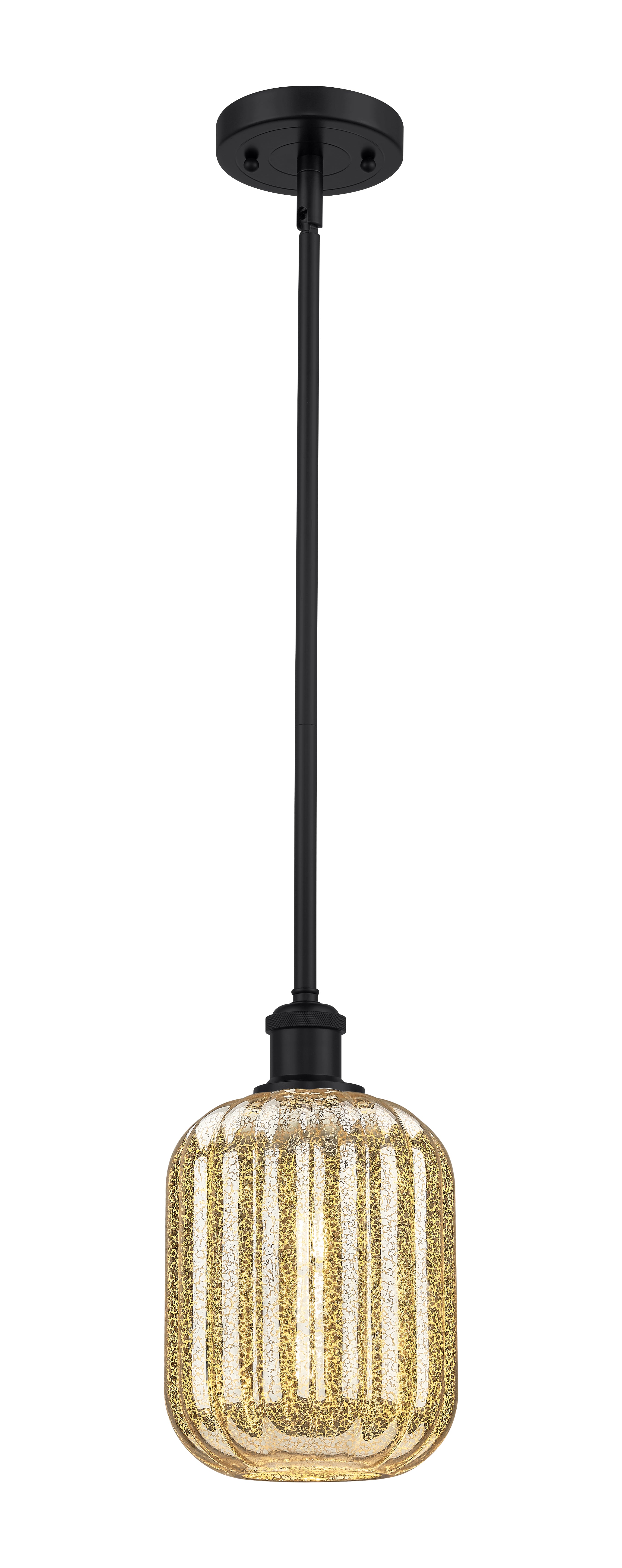 Ballston Mini Pendant Antique Brass Finish