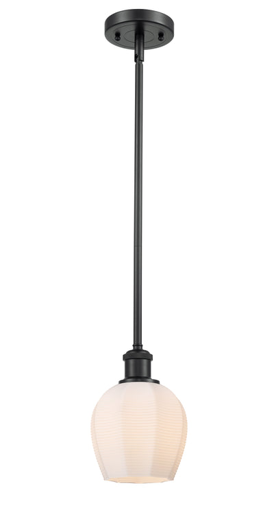 Ballston Mini Pendant Antique Brass Finish