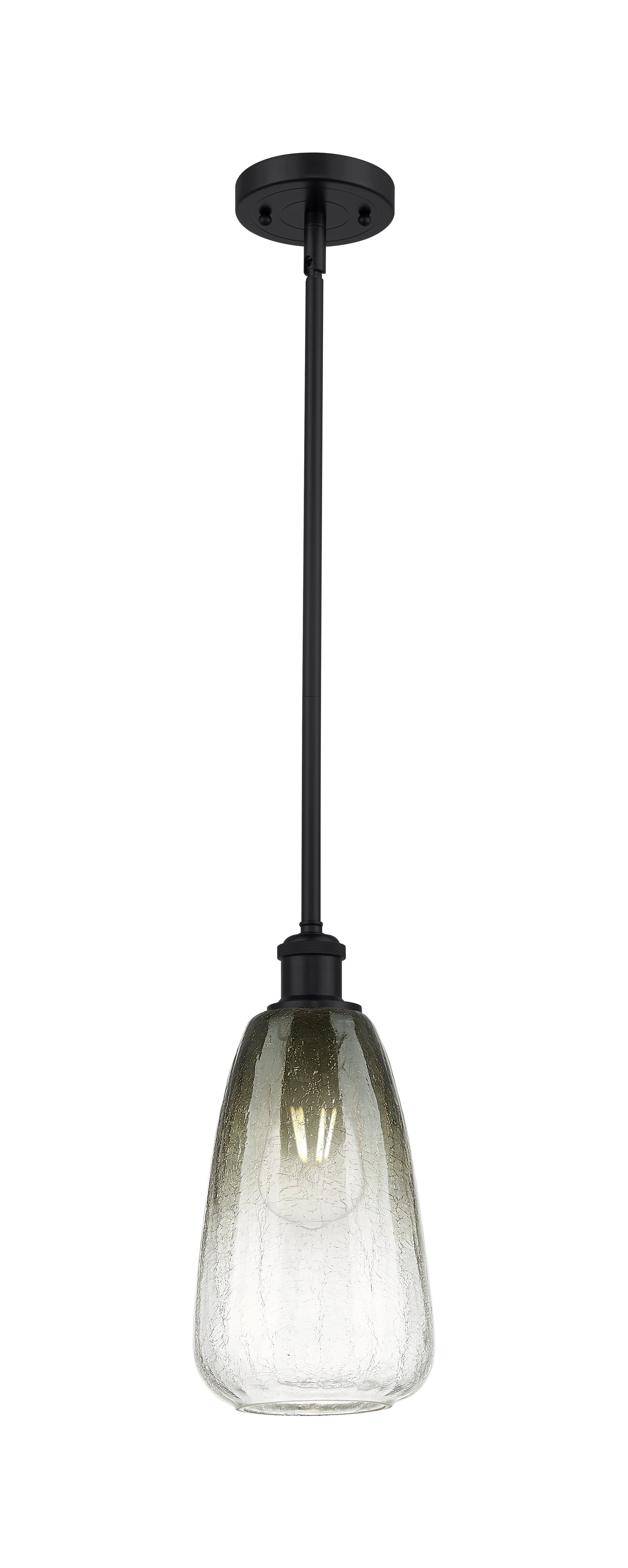 Ballston Mini Pendant Antique Brass Glass