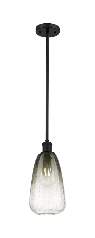 Ballston Mini Pendant Antique Brass Glass