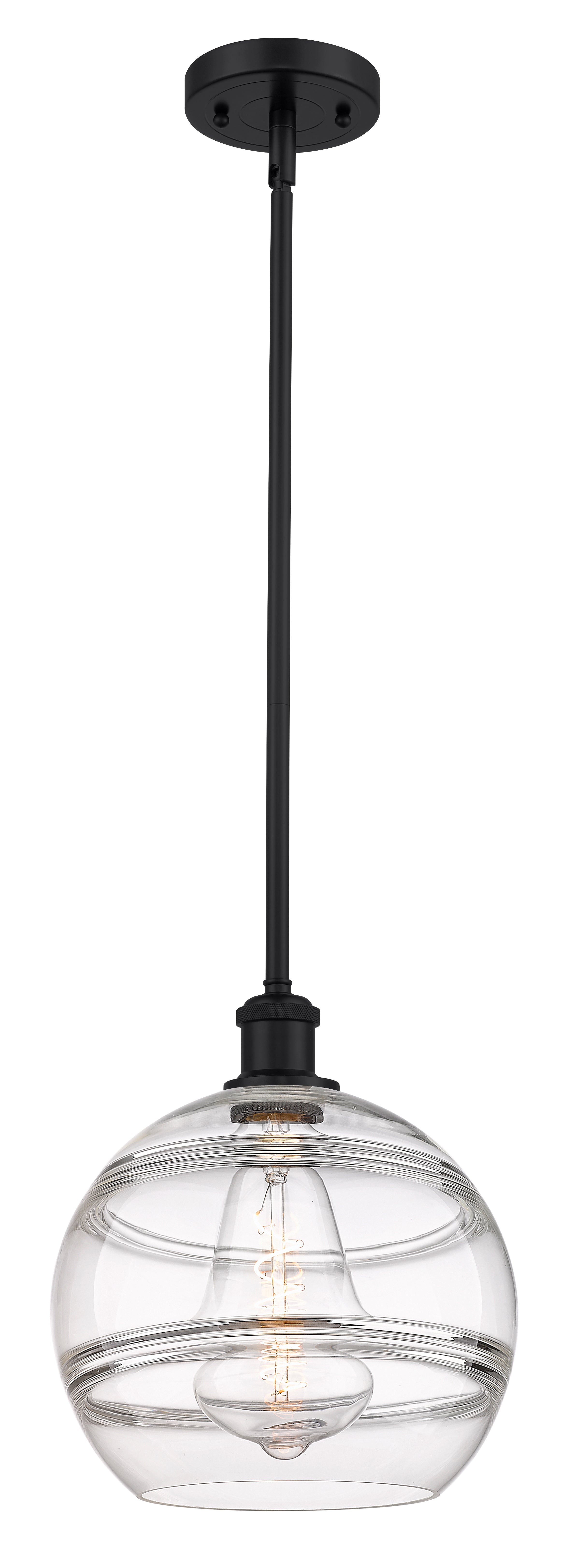 Ballston Mini Pendant Antique Brass 10 Inch