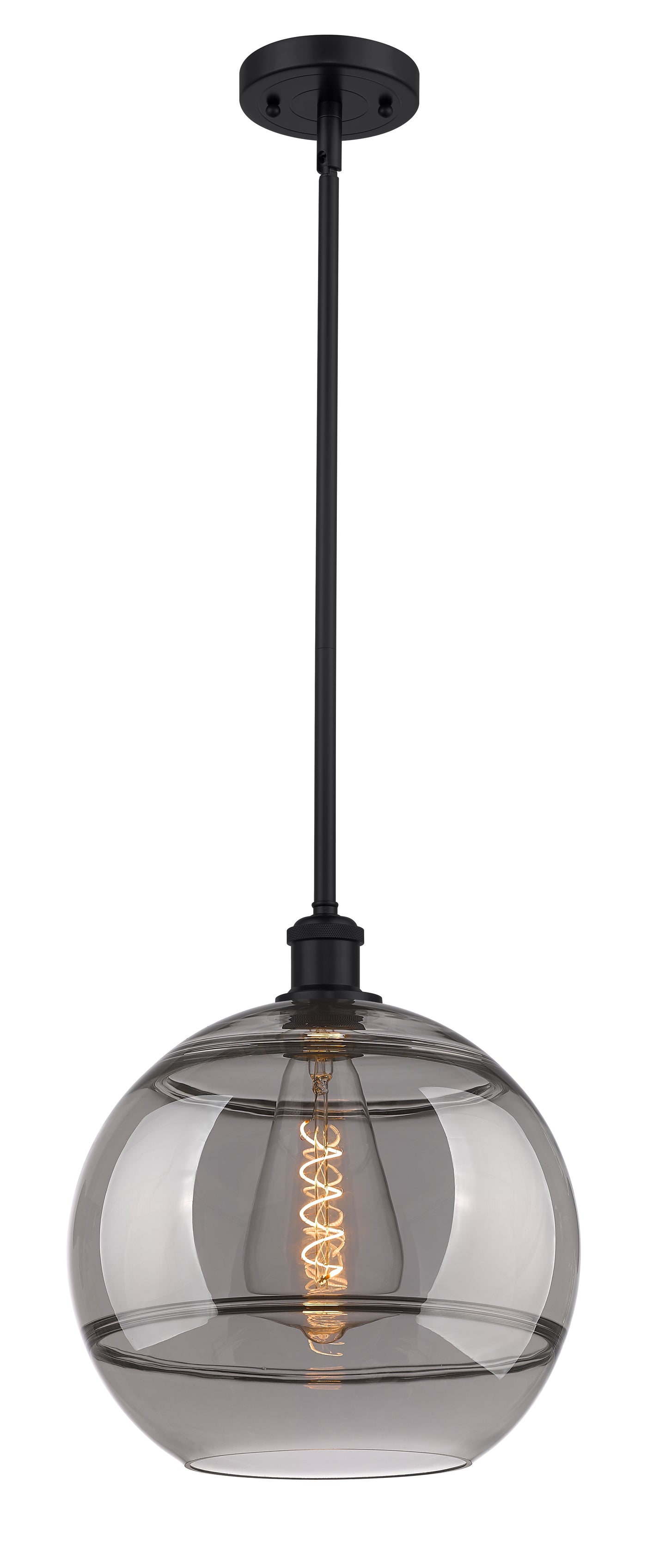 Ballston Mini Pendant Antique Brass Dimmable