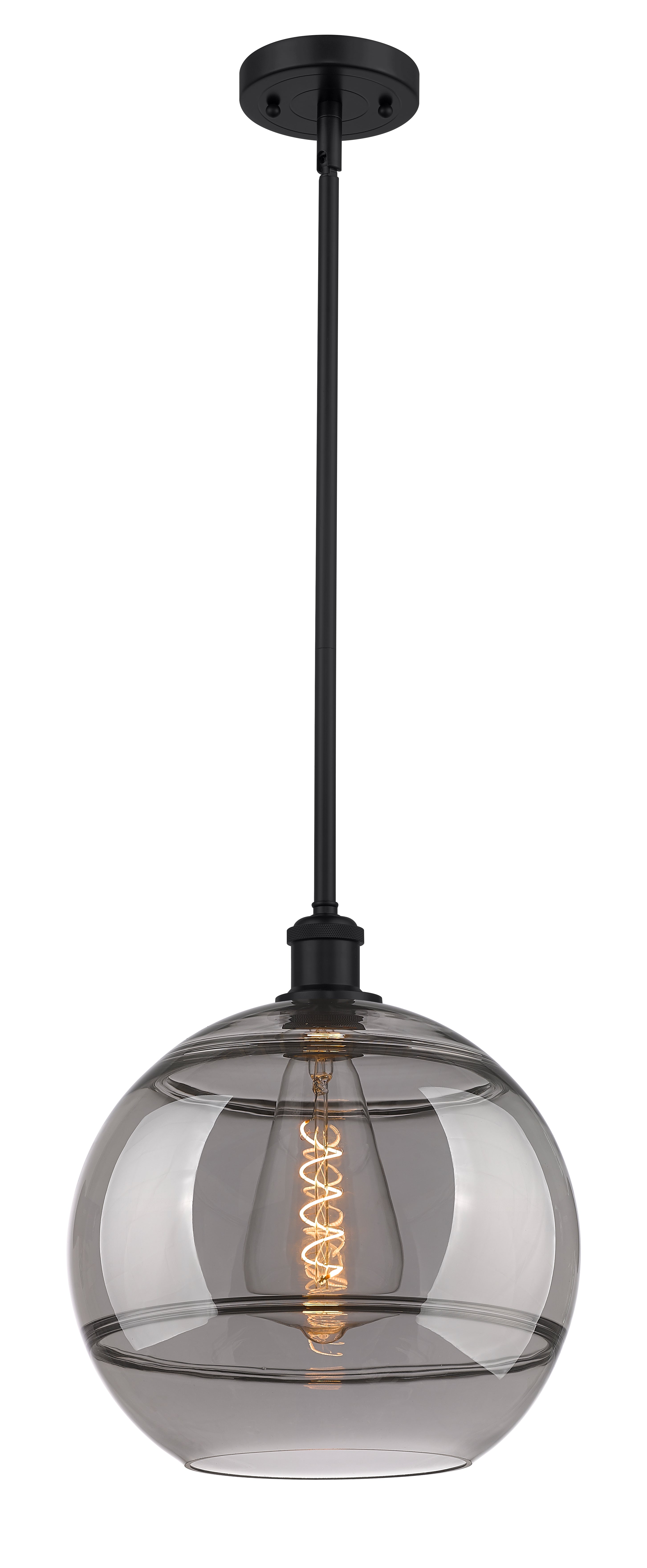 Ballston Mini Pendant Antique Brass Dimmable