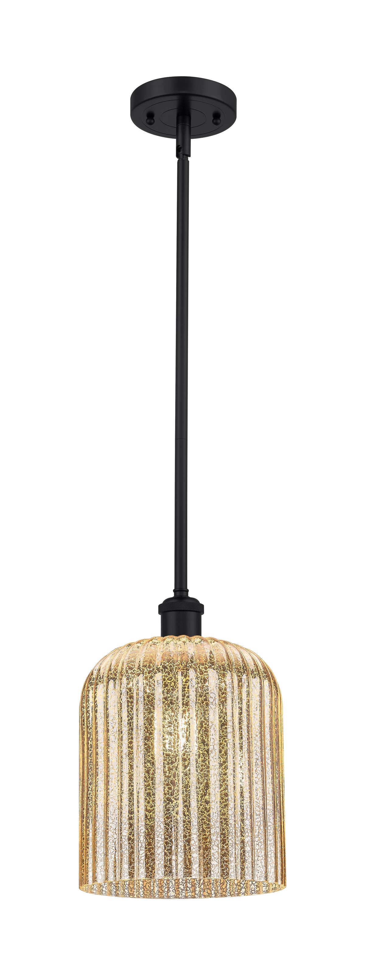 Ballston Mini Pendant Antique Brass Finish