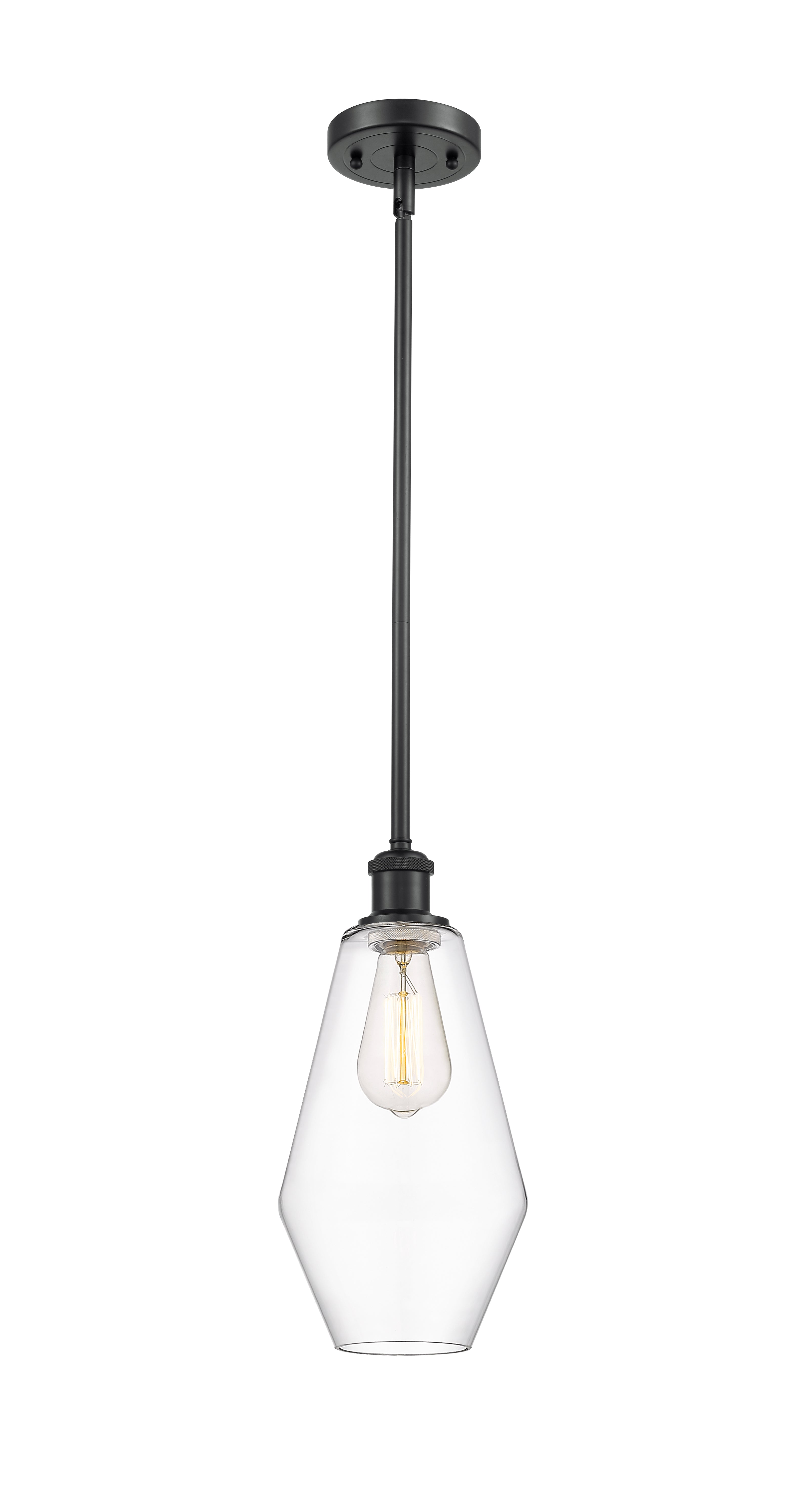 Ballston Mini Pendant 7 Inch Cast Brass