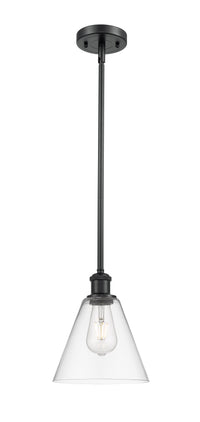 Ballston Mini Pendant Antique Brass 8 Inch