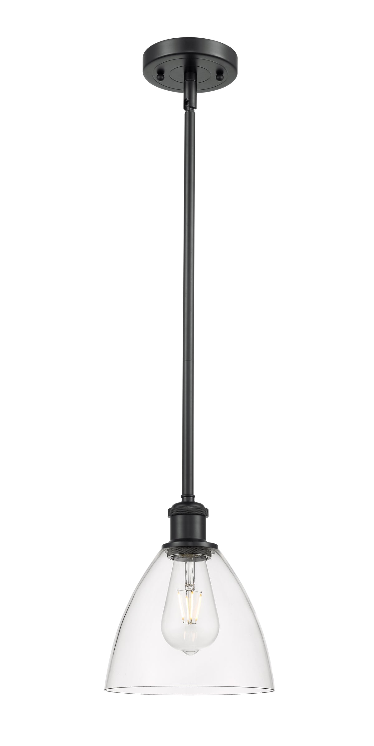 Ballston Mini Pendant Antique Brass Finish